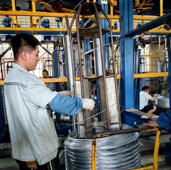 galvanized wire production line